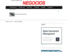 Tablet Screenshot of negocios.com.ar